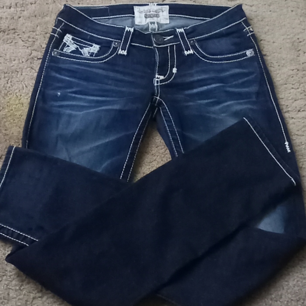 Big star 'liv' 26R dark wash denim